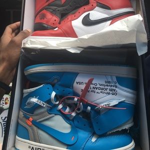 Off whites Jordan 1s (restock)